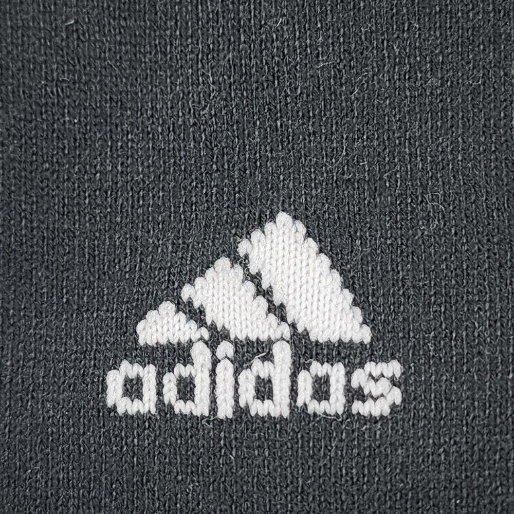 Adidas 2 Pairs Baseball Socks Over the Calf Mens M Black Aeroready Compression - Picture 3 of 7